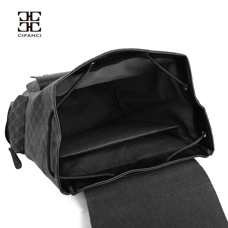 Sac à dos de voyage pour homme en PU imperméable, grande capacité, pour étudiant, loisirs et sport