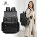 Sac à dos de voyage pour homme en PU imperméable, grande capacité, pour étudiant, loisirs et sport